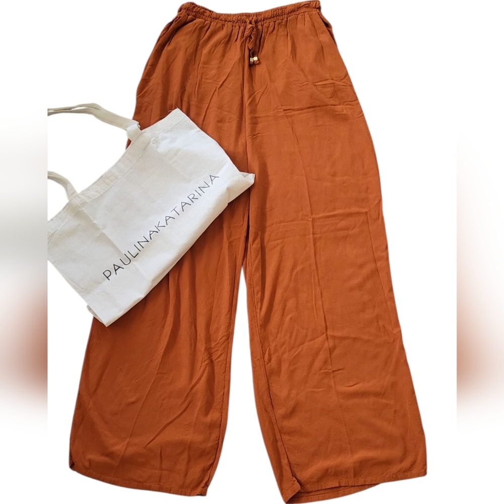 Paulina Katarina Wide Leg Pants